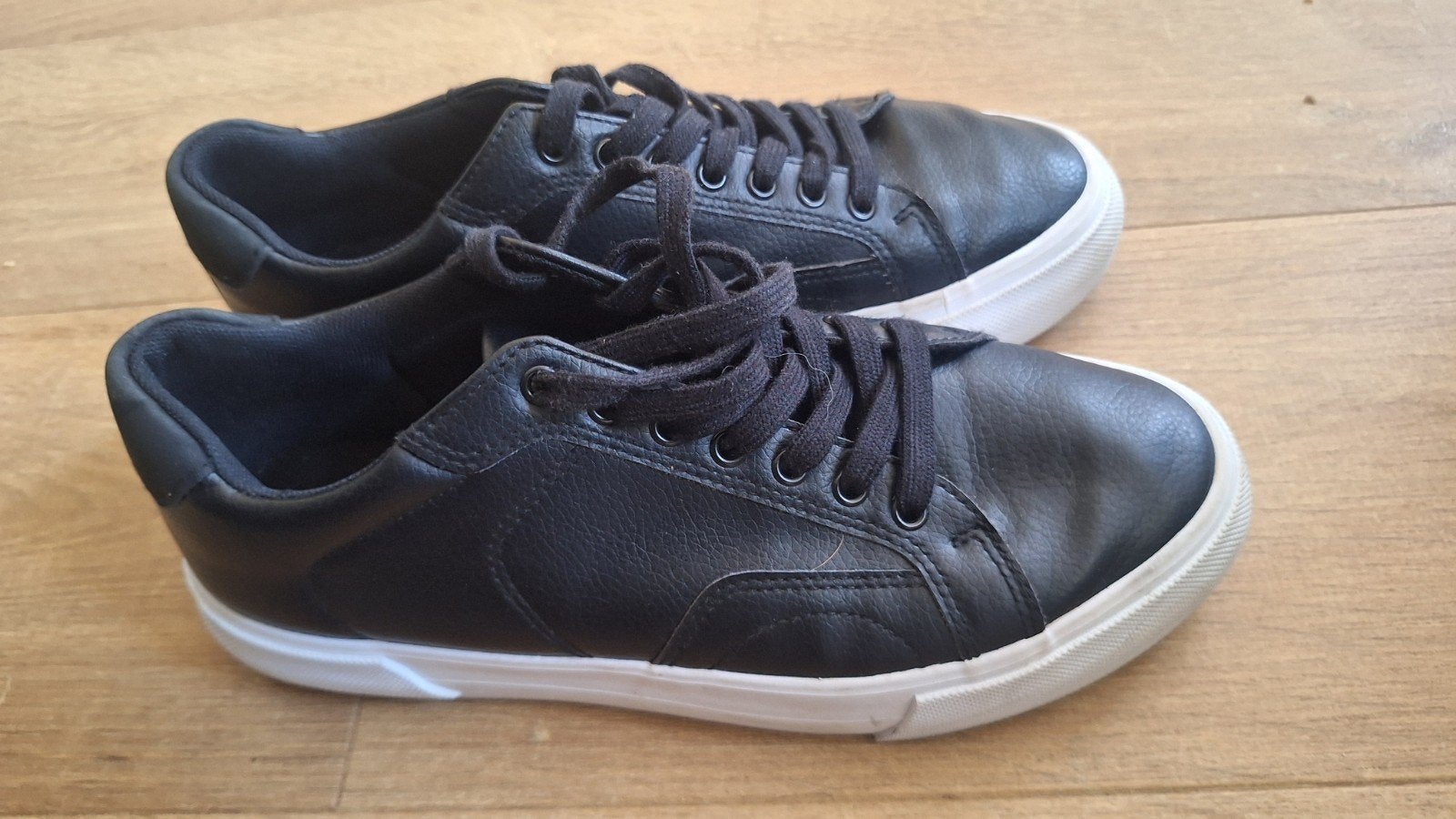 Pull&Bear zwarte sneakers maat 41, Zwart, Ophalen of Verzenden, Pull&Bear, Sneakers of Gympen