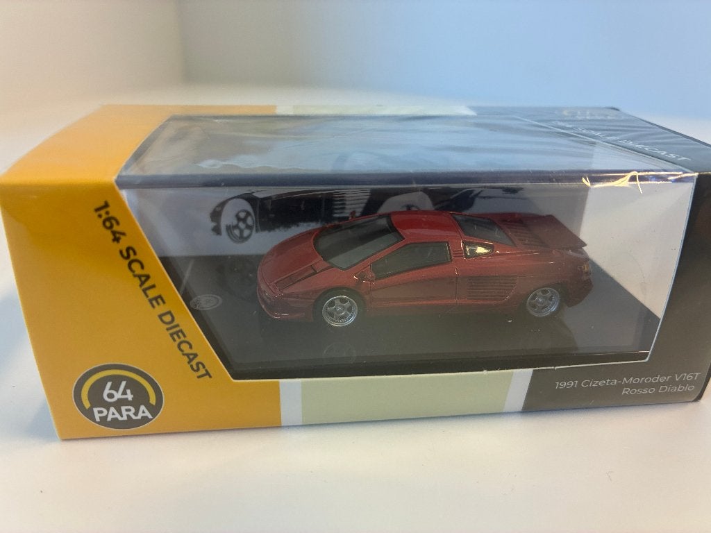 89330: Cizeta V16T - 1991 - Para64 1:64, Auto, Viale Europa Unita snc, Zona Industriale, 64032 Casoli Di Atri, Ophalen of Verzenden