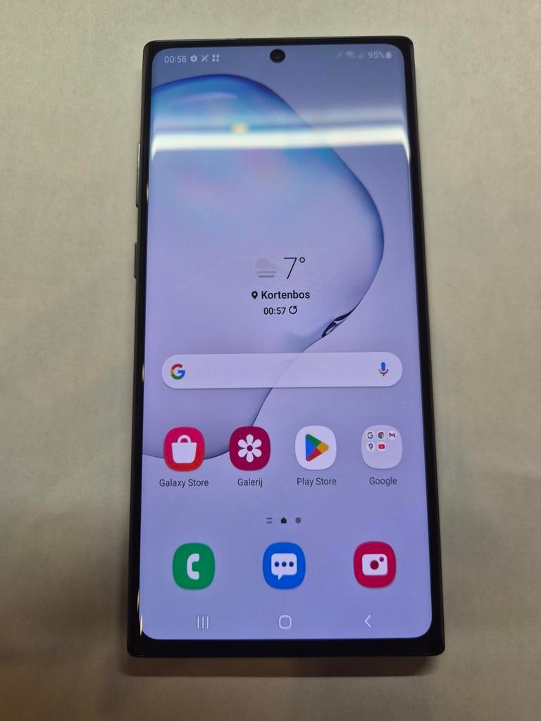 Samsung Galaxy Note 10+ Plus Zwart, Ophalen of Verzenden, Zo goed als nieuw