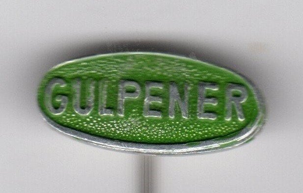 Speldje GULPENER BIER GULPEN GROEN (A5), Ophalen of Verzenden, Gebruikt, Overige onderwerpen