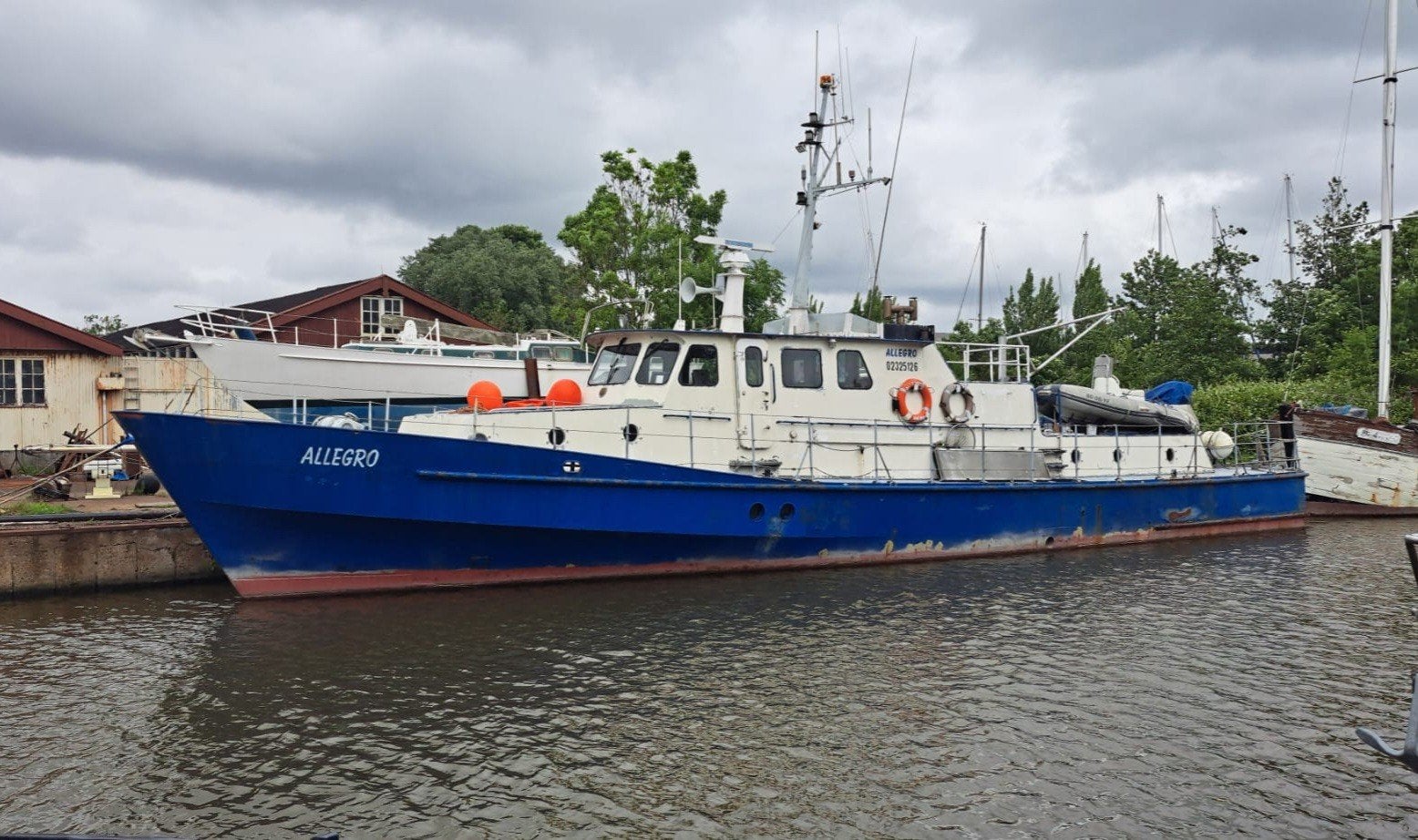 Patrouilleboot met CVO, Rib, Ophalen, Aluminium, Navigatie