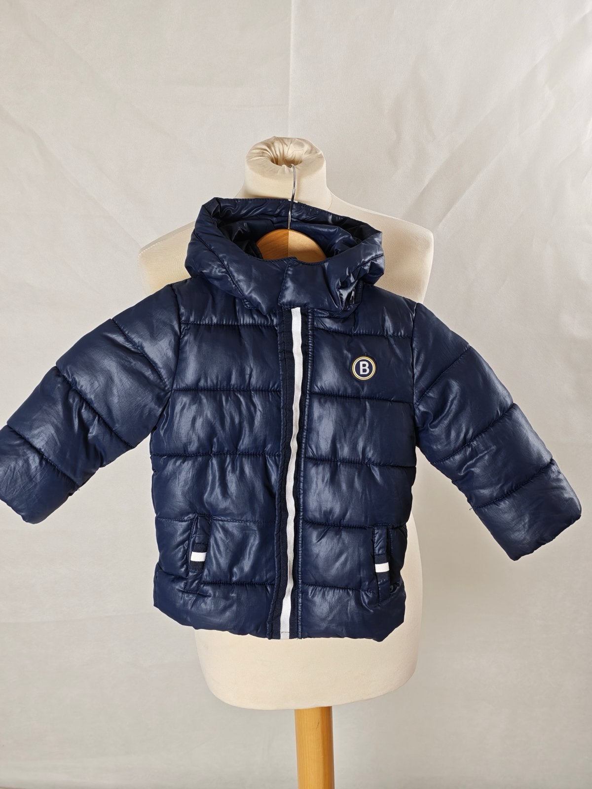 Mayoral Donkerblauwe Winterjas voor Baby's (86 cm), Ophalen of Verzenden, Zo goed als nieuw, Jongetje of Meisje, Jasje