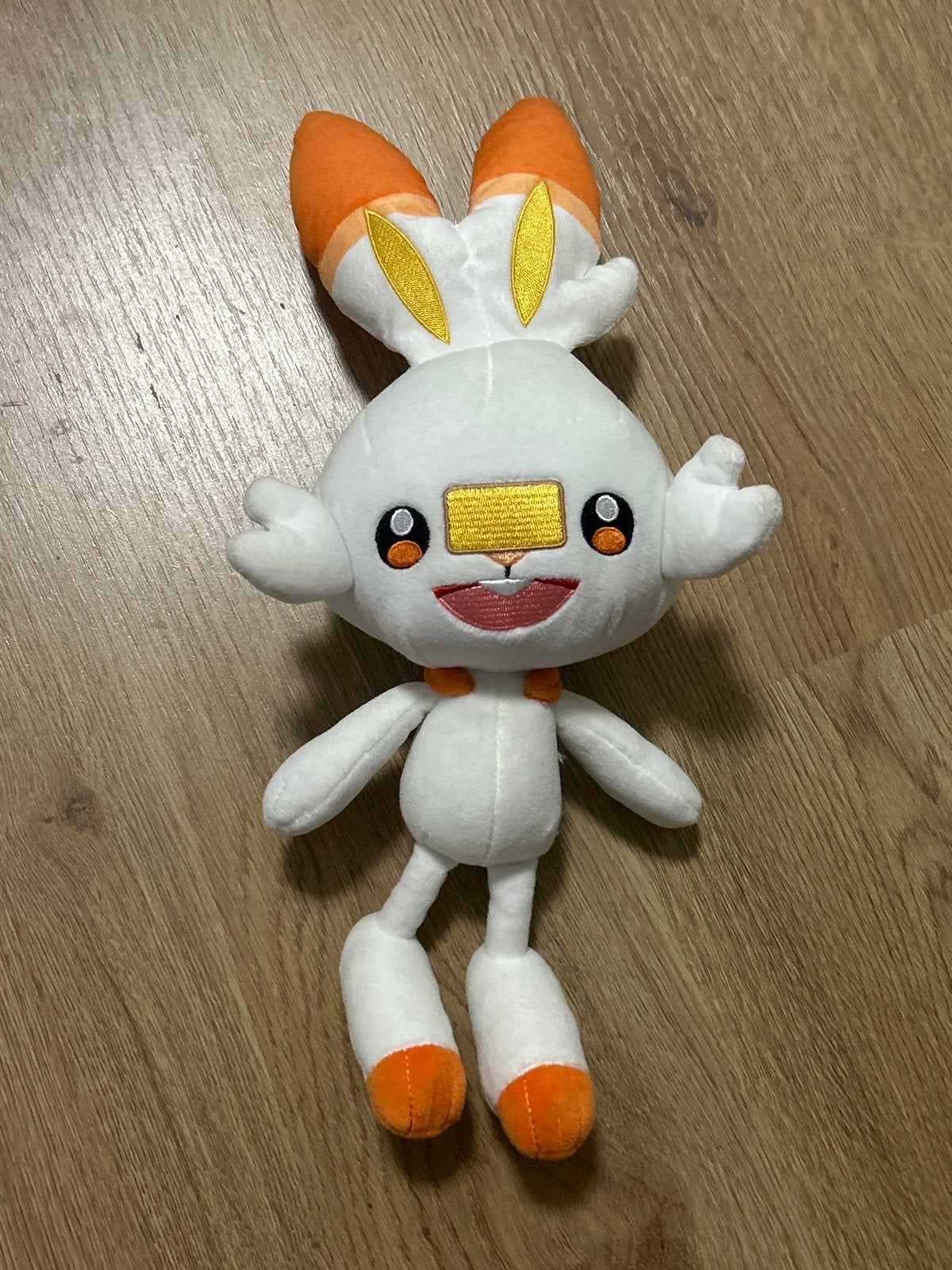 Scorbunny Pokémon knuffel - Zo goed als nieuw, Verzenden, Konijn, Zo goed als nieuw, Middelgroot (20 tot 80 cm)