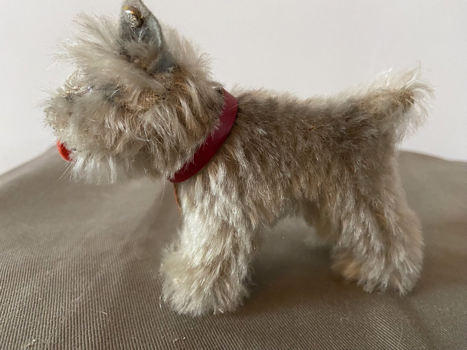 Steiff schnautzer Tessi, 1310, 10cm, Ophalen of Verzenden, Zo goed als nieuw, Overige typen, Steiff