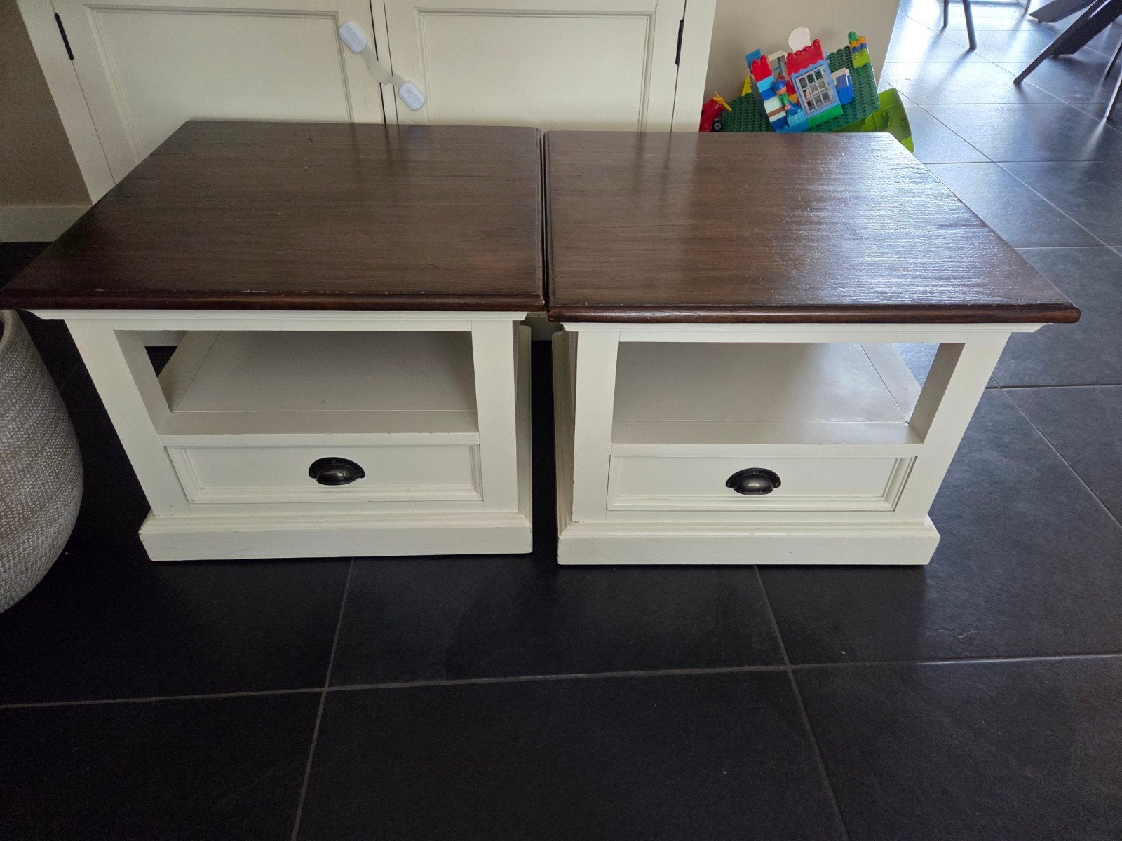 salontafel 2x, Ophalen