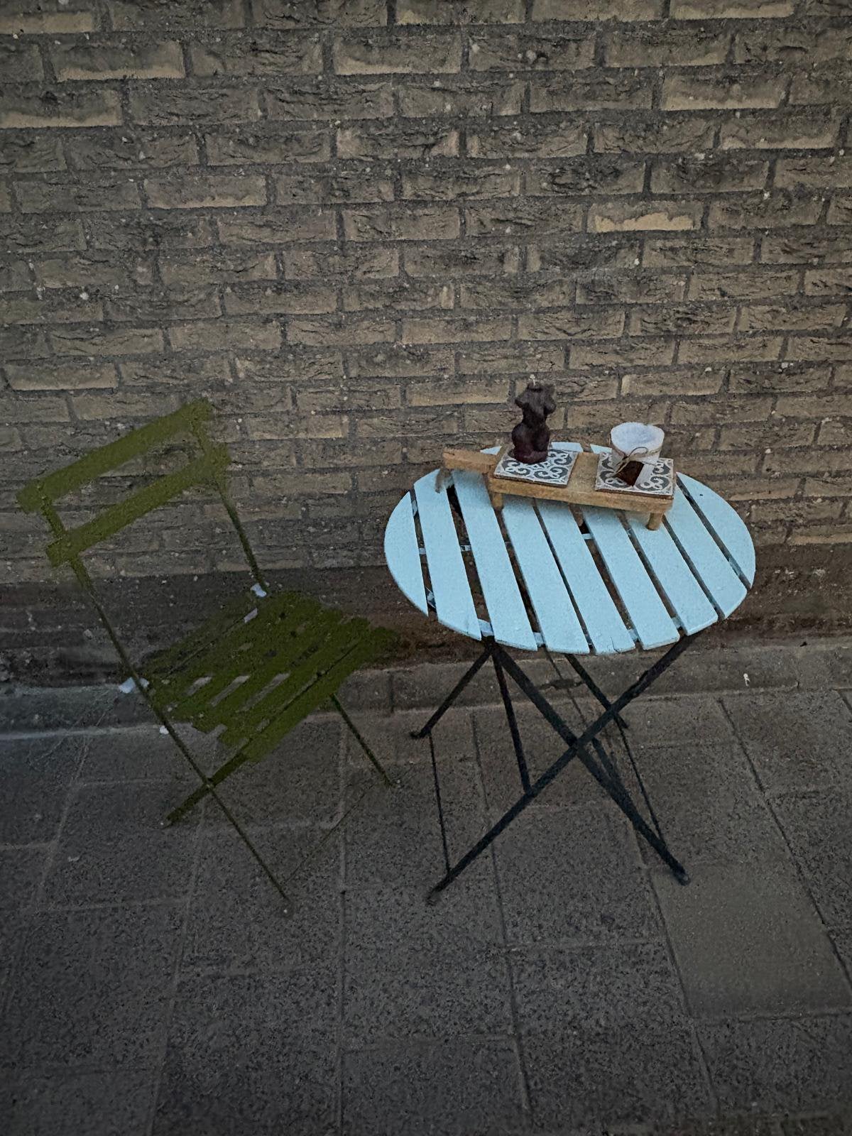 Bistroset, Overige materialen, Gebruikt, Stoel, Tuinset