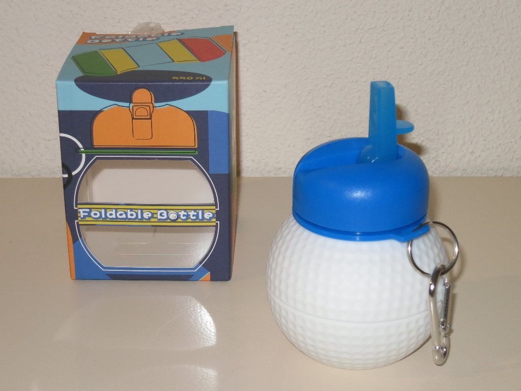 Opvouwbare golfbal bidon 550 ml, Ophalen of Verzenden, Nieuw