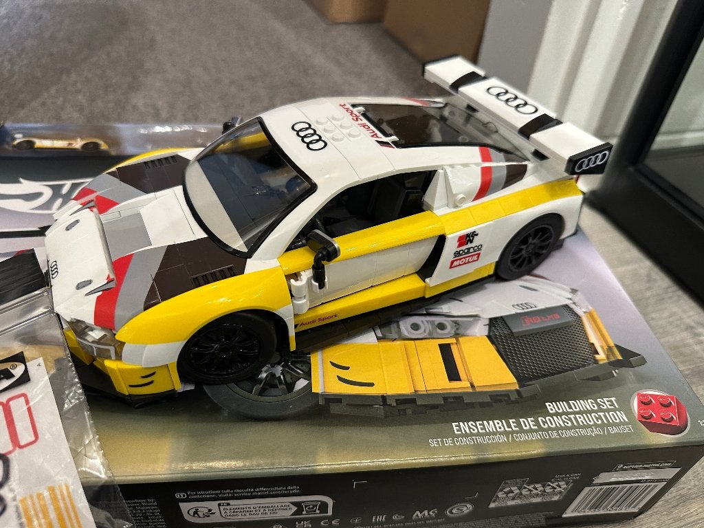 Mattel Bricks Audi R8, Ophalen, Zo goed als nieuw, Overige merken