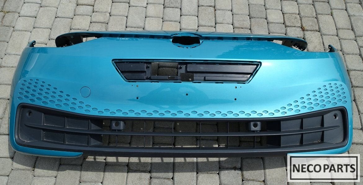 VW ID.3 ID3 VOOR BUMPER KLEUR LC6L ALLES LEVERBAAR!!!, Gebruikt, -, Volkswagen, -