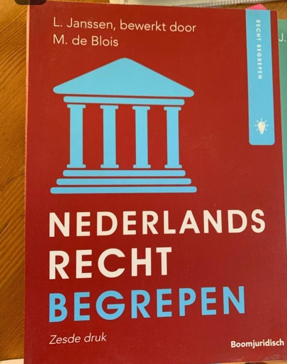 Nederlands Recht Begrepen - Zesde druk, Gelezen, L. Janssen, M. de Blois, Gamma, HBO