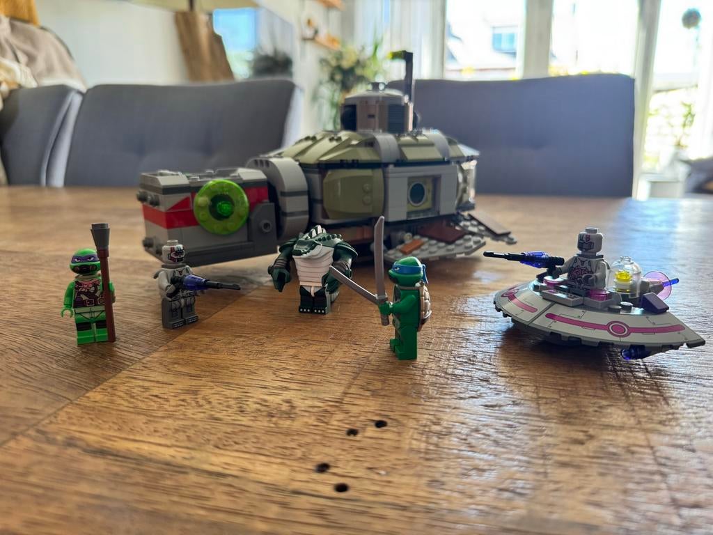 LEGO Teenage Mutant Ninja Turtles 79121 Schildpad Onderzeeër, Inclusief minifiguren, Gebruikt, Overige thema's, Lego