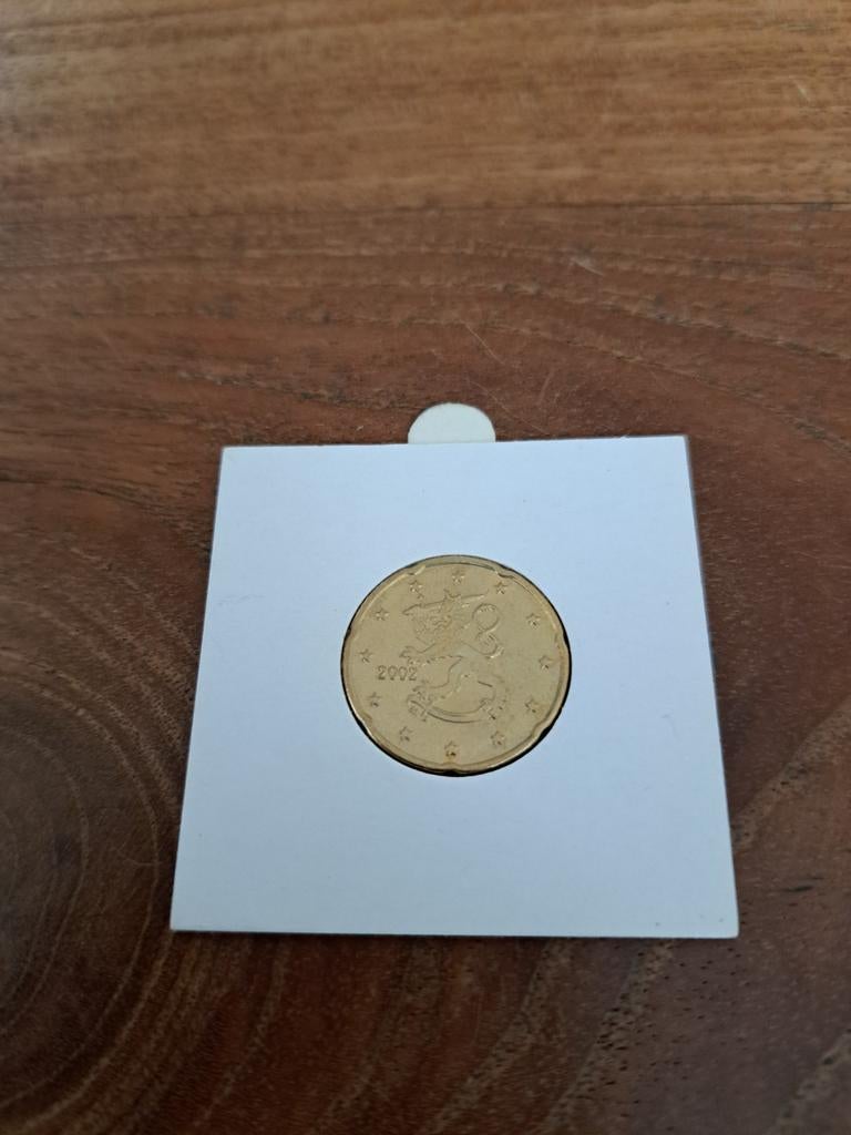 20 Cent Finland 2002, Postzegels en Munten, Munten | Europa | Euromunten, Ophalen of Verzenden, Finland, 20 cent, Losse munt