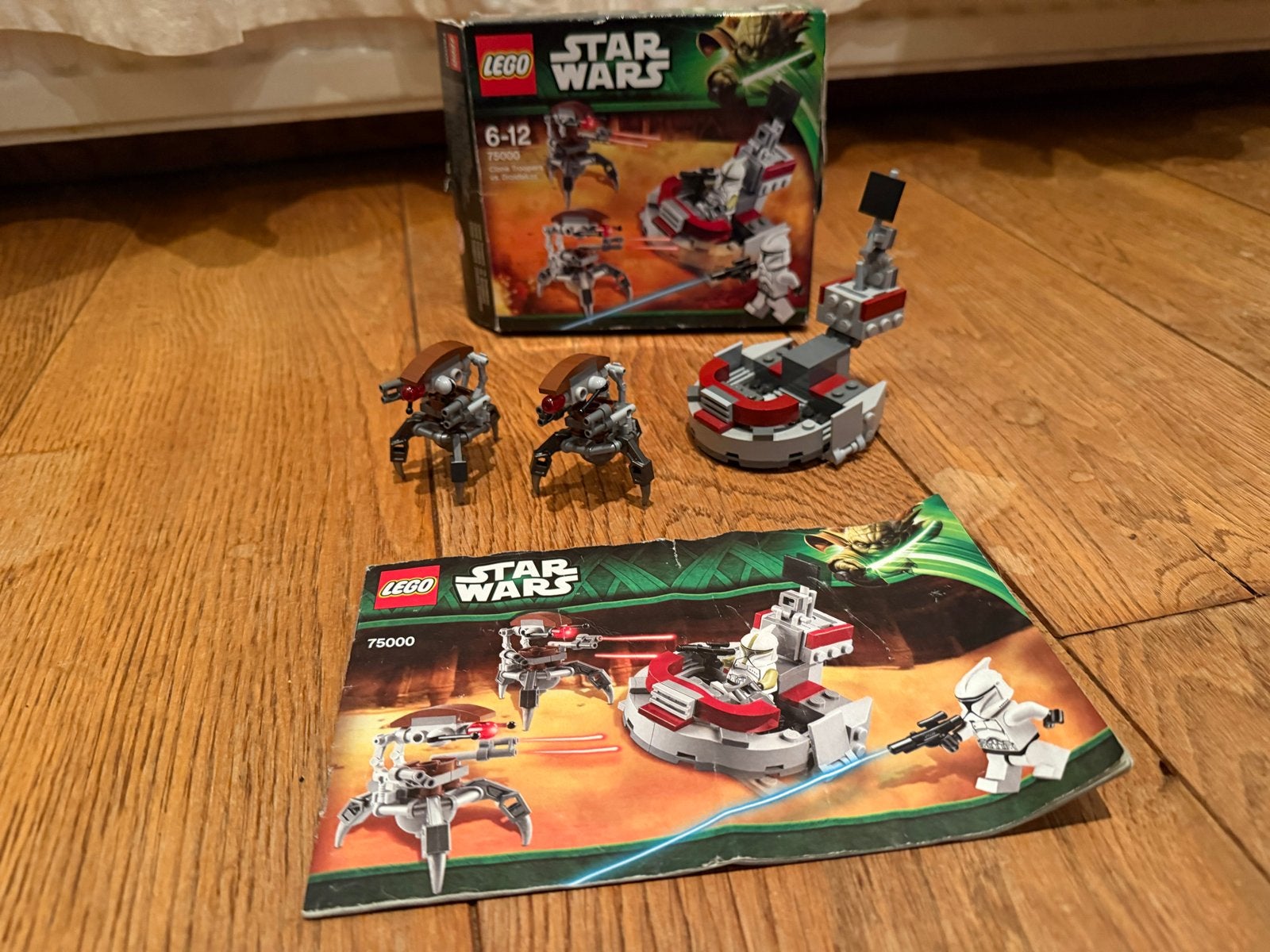 Lego Star Wars 75000 Clone Troopers vs. Droidekas, Ophalen of Verzenden, Gebruikt, Lego
