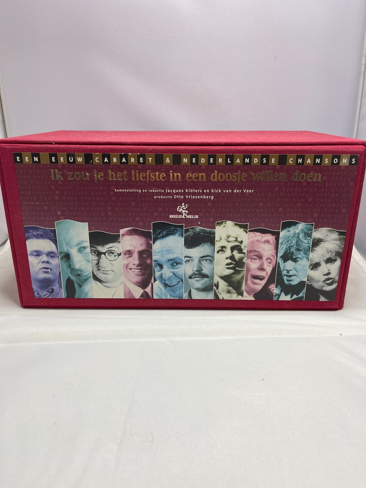 Een Eeuw Cabaret & Nederlandse Chansons - Boxset, Cd's en Dvd's, Ophalen of Verzenden, Gebruikt, Cabaret of Kleinkunst, Boxset