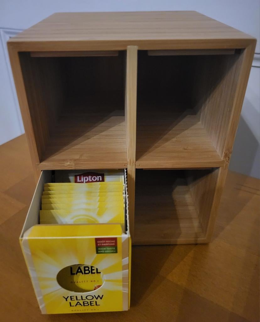 LIPTON proffesional theekubus - theekist - NIEUW, Huis en Inrichting, Keuken | Keukenbenodigdheden, Ophalen of Verzenden, Nieuw