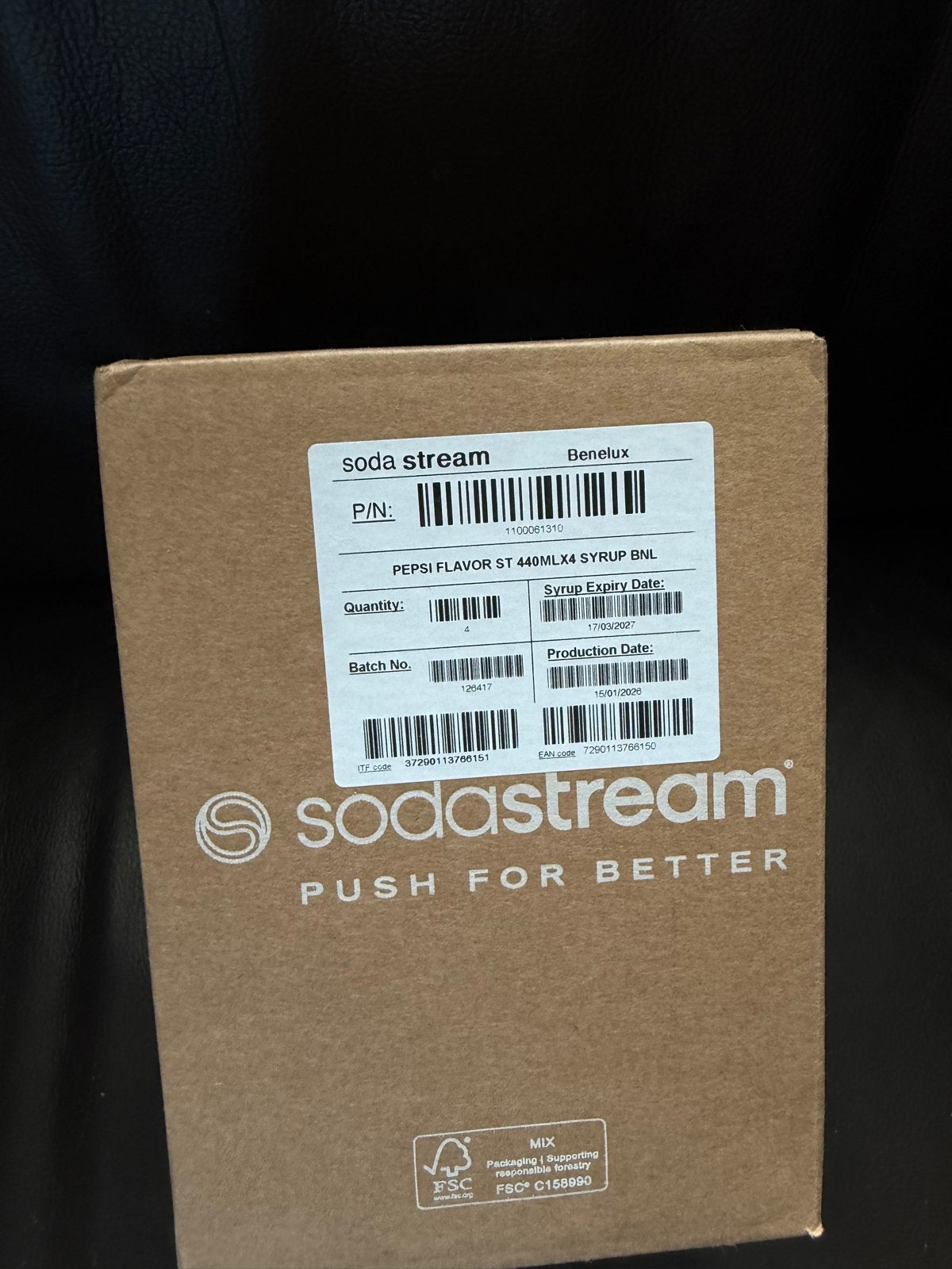 SodaStream Pepsi Siroop 4x440ml - Nieuw in doos, Ophalen of Verzenden, Nieuw