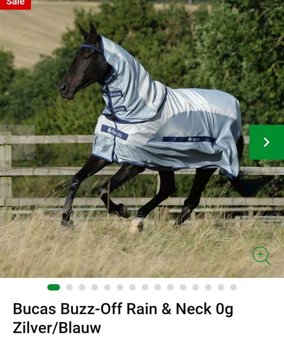 bucas buzz off rain, Zo goed als nieuw, Blauw, Deken, Ophalen