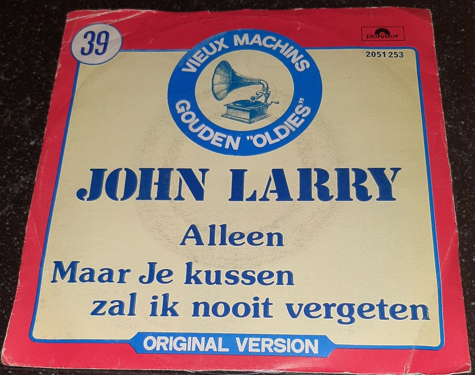John Larry alleen, Ophalen of Verzenden, Gebruikt, 7 inch, Nederlandstalig
