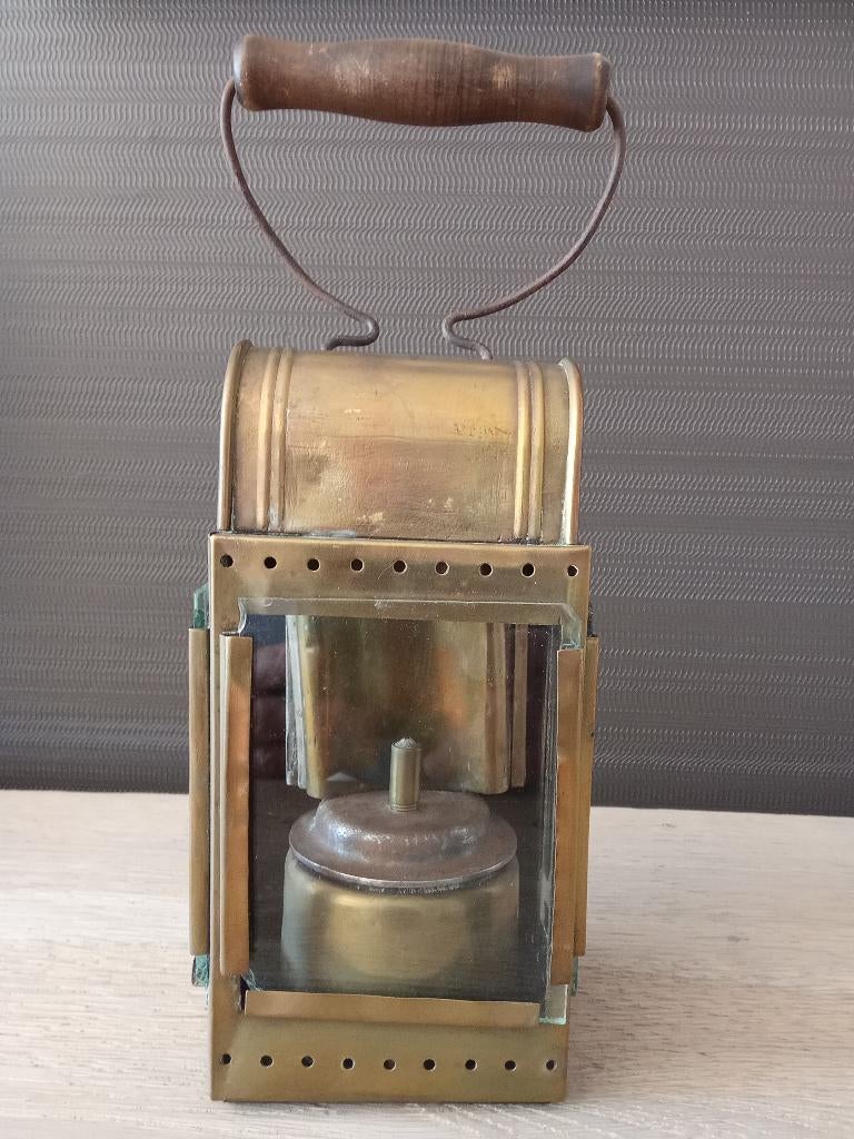Mijnlamp (zeldzaam), Antiek en Kunst, Antiek | Lampen, Ophalen of Verzenden