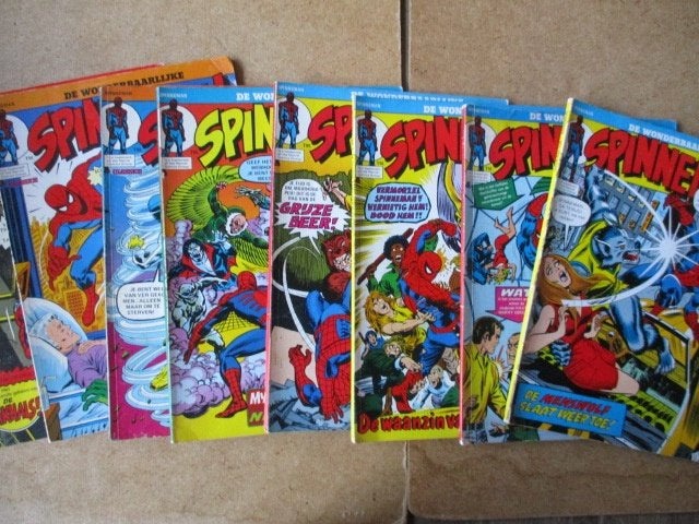 adv8282 de wonderbaarlijke spinneman, Eén comic, Ophalen, Gelezen, Overige gebieden