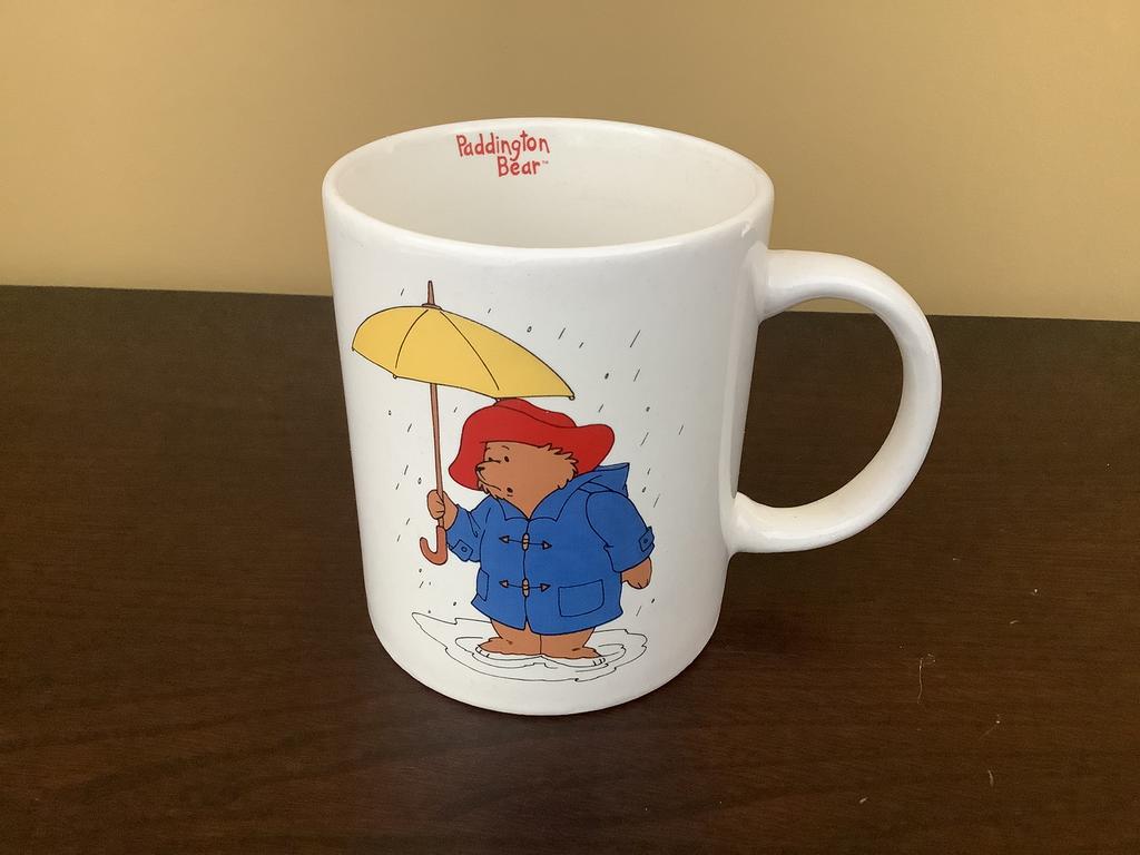 Douwe Egberts Paddington mok regen uit 2009, Ophalen of Verzenden, Zo goed als nieuw, Overige stijlen, Kop(pen) en/of Schotel(s)