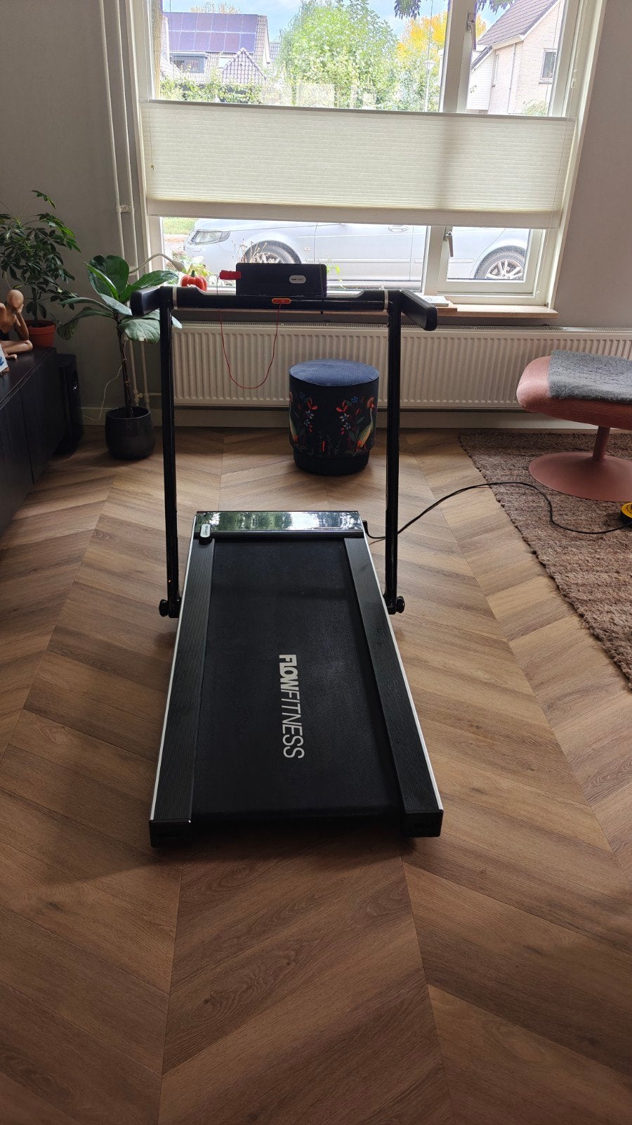 Flow Fitness Runner DTM300i Loopband, Ophalen, Gebruikt, Metaal, Loopband