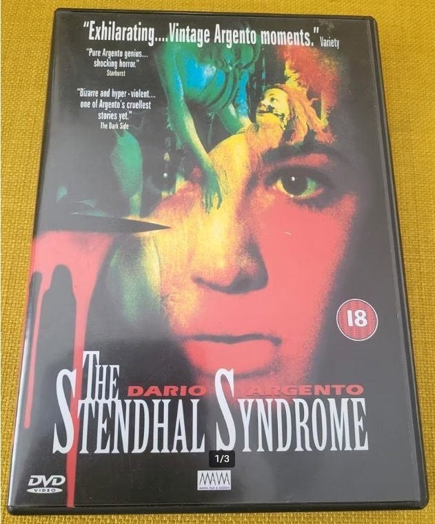 The Stendahl Syndrome - Dario Argento dvd., Cd's en Dvd's, Vanaf 16 jaar, Ophalen of Verzenden, Zo goed als nieuw, Giallo