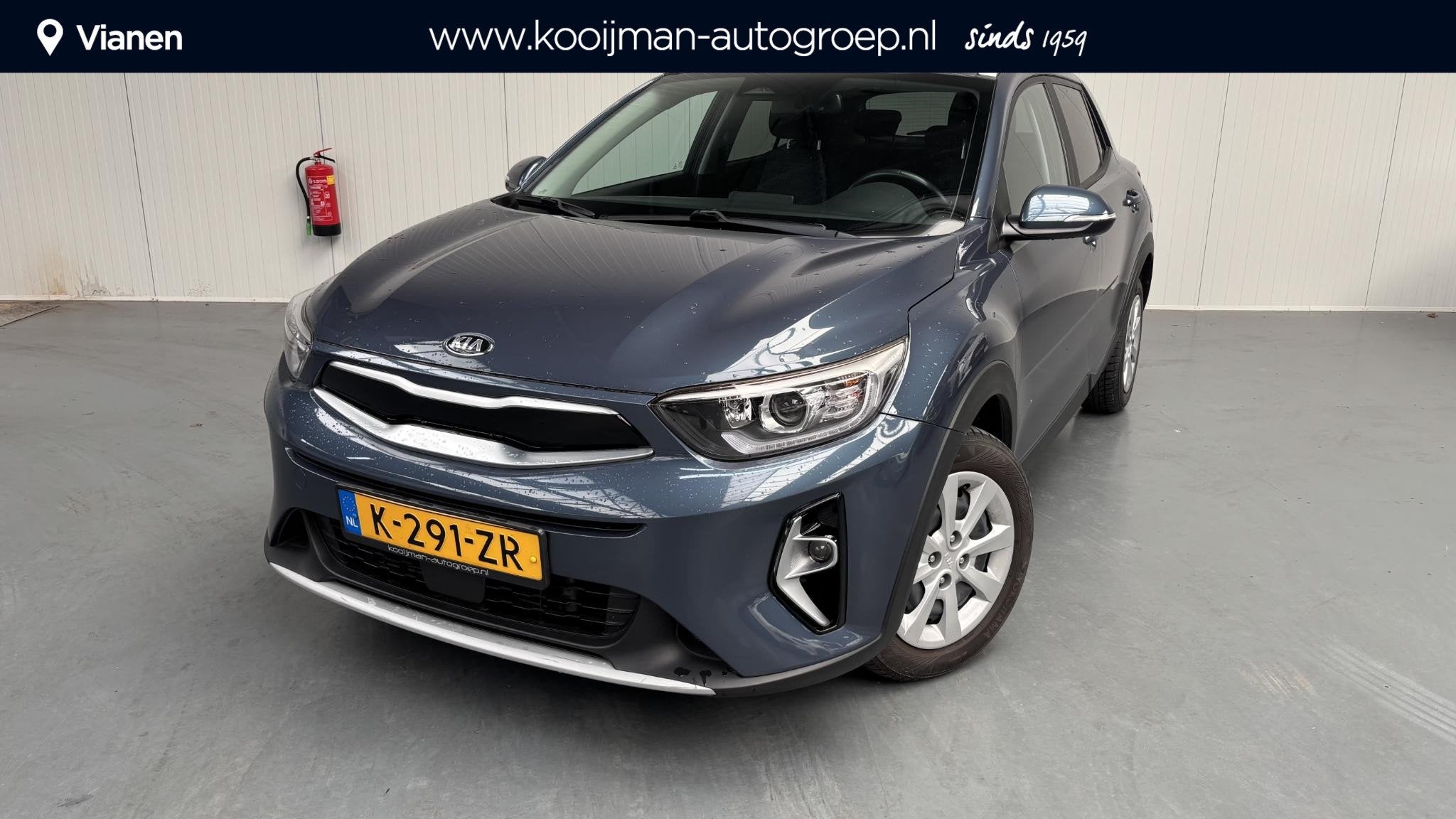 Kia Stonic 1.0 T-GDi MHEV DynamicPlusLine Trekhaak Dealerond, Gebruikt, Euro 6, Blauw, 49 €/maand