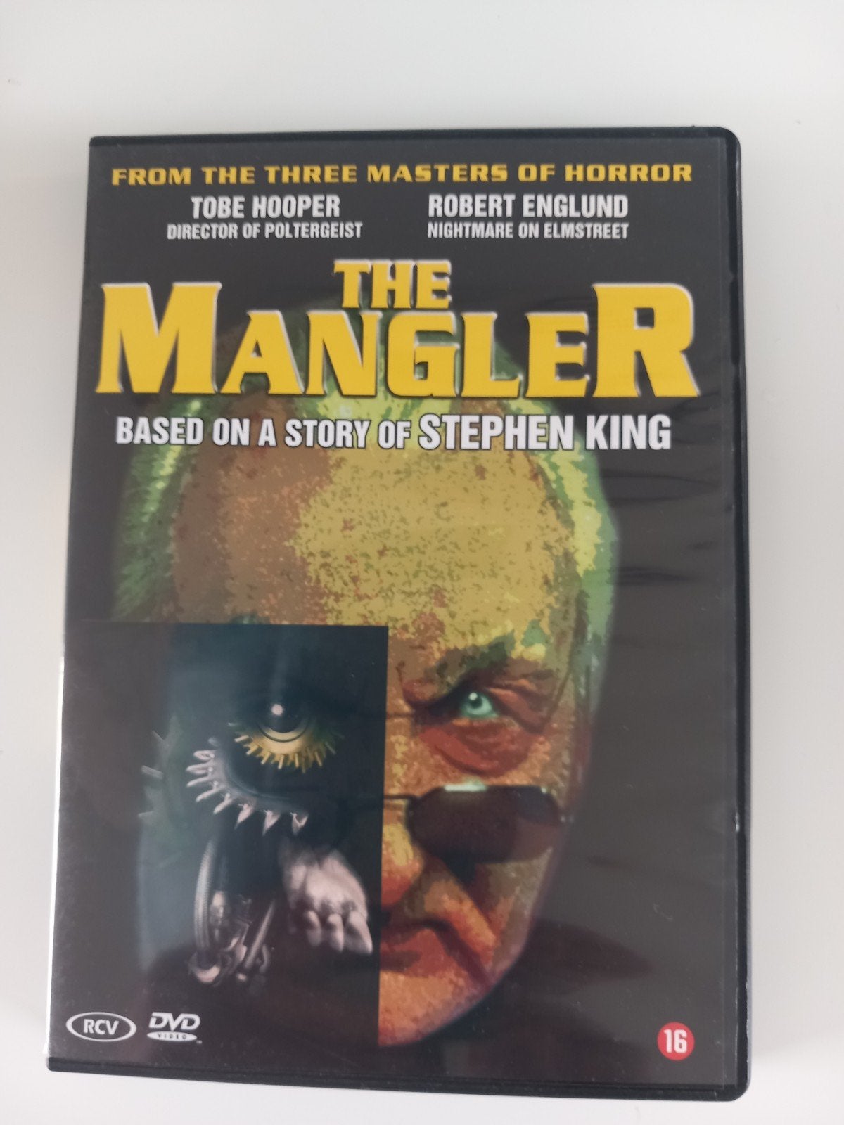 The Mangler DVD - Stephen King Horrorfilm, Vanaf 16 jaar, Ophalen of Verzenden, Zo goed als nieuw, Overige genres