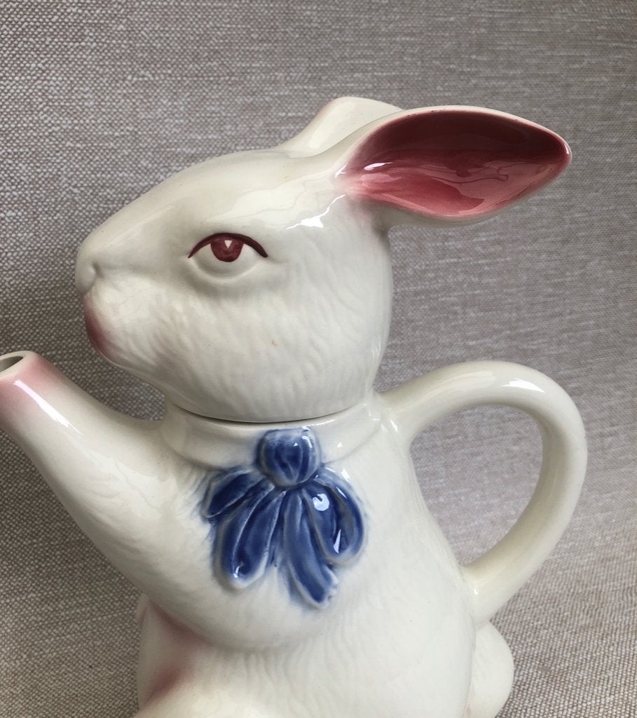 Staffordshire - Tony Wood Engeland Jr 70 - Theepot Konijn, Antiek en Kunst, Ophalen of Verzenden