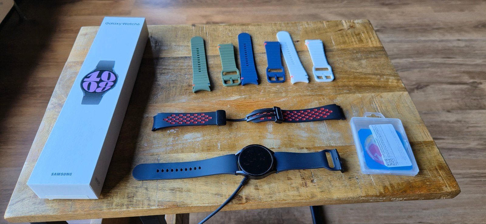 Samsung Galaxy Watch6 - Zo goed als nieuw met extra's, Ophalen of Verzenden, Zo goed als nieuw, Android, Samsung