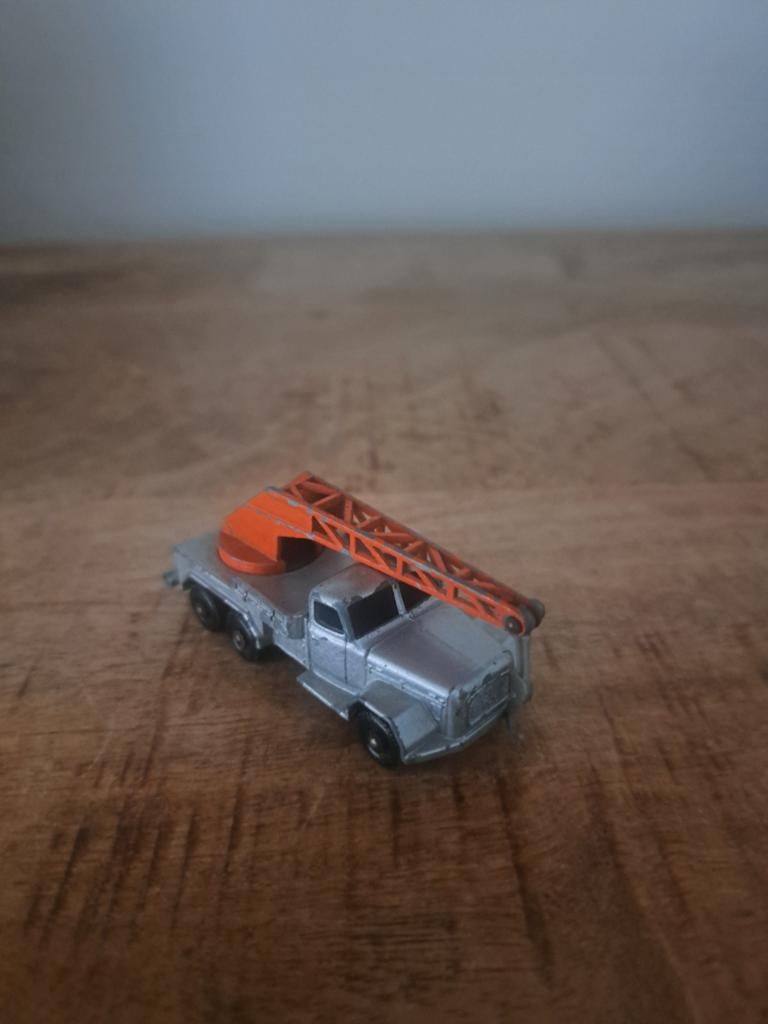 Lesney england model kraan truck ev15, Hobby en Vrije tijd, Gebruikt, Lesney, England, Ophalen of Verzenden