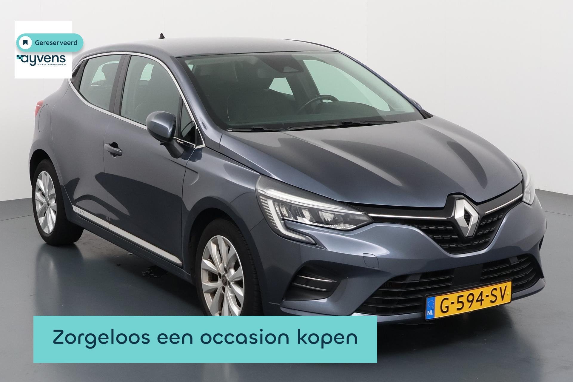 Renault Clio 1.0 TCe Intens Stijlvol en comfortabel voor elk, Auto's, Voorwielaandrijving, 101 pk, Gebruikt, Euro 6