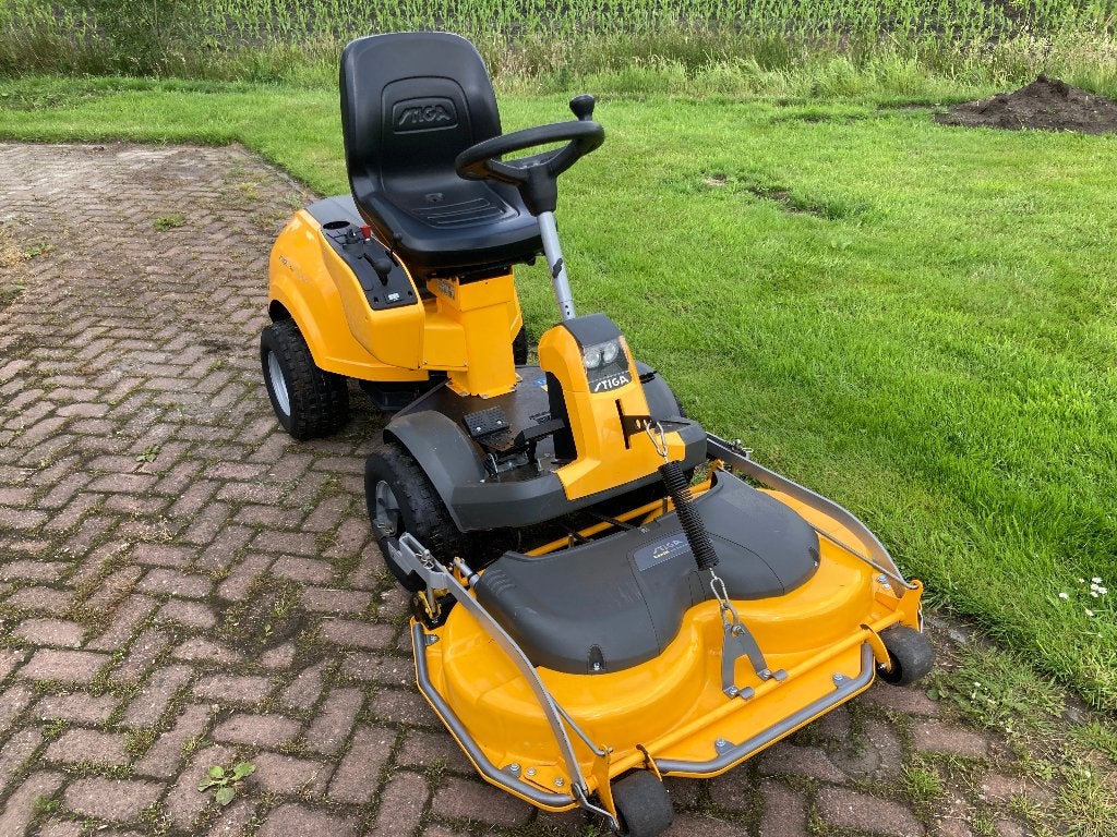 Stiga Park 740 PWX 105 Combi 4WD zitmaaier, Ophalen, Gebruikt, Stiga, Mulchfunctie