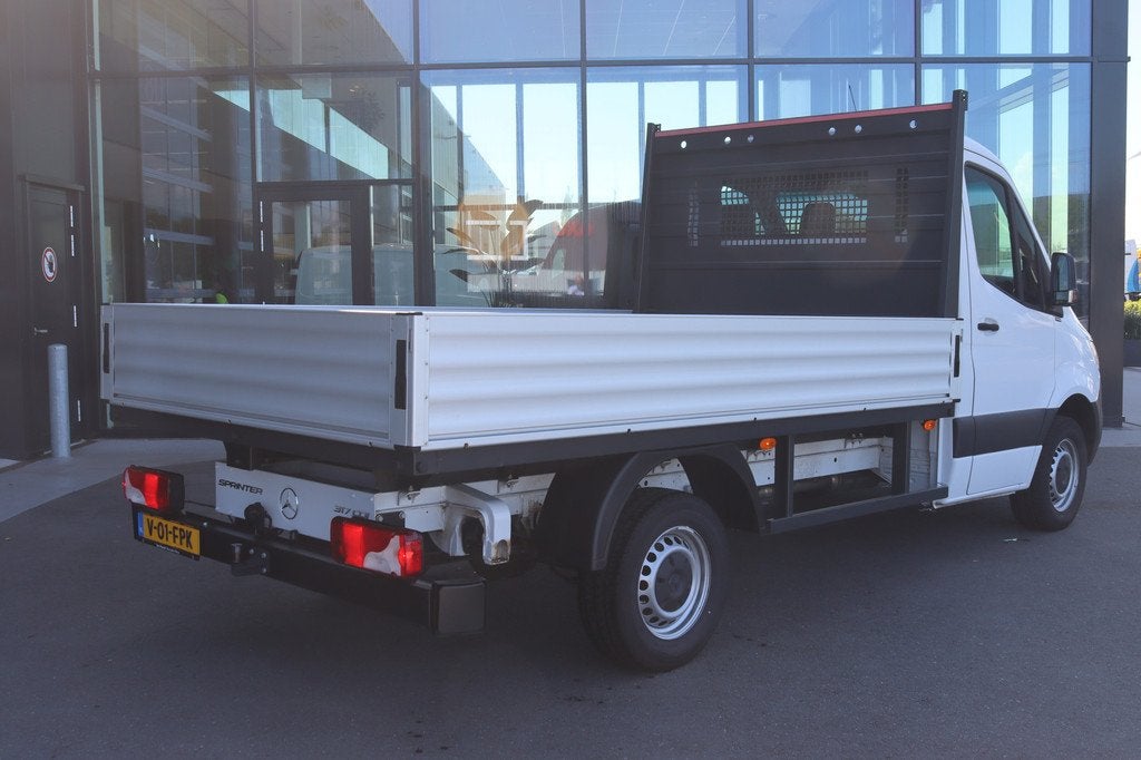 Mercedes-Benz Sprinter 317 CDI Aut. L2 Pro Open Laadbak |AIR, Auto's, Automaat, Gebruikt, 4 cilinders, Wit