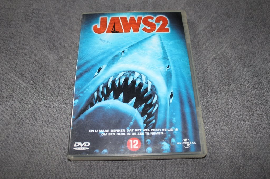 DVD Jaws 2, Cd's en Dvd's, Vanaf 16 jaar, Nederlands, Monsters, Ophalen of Verzenden