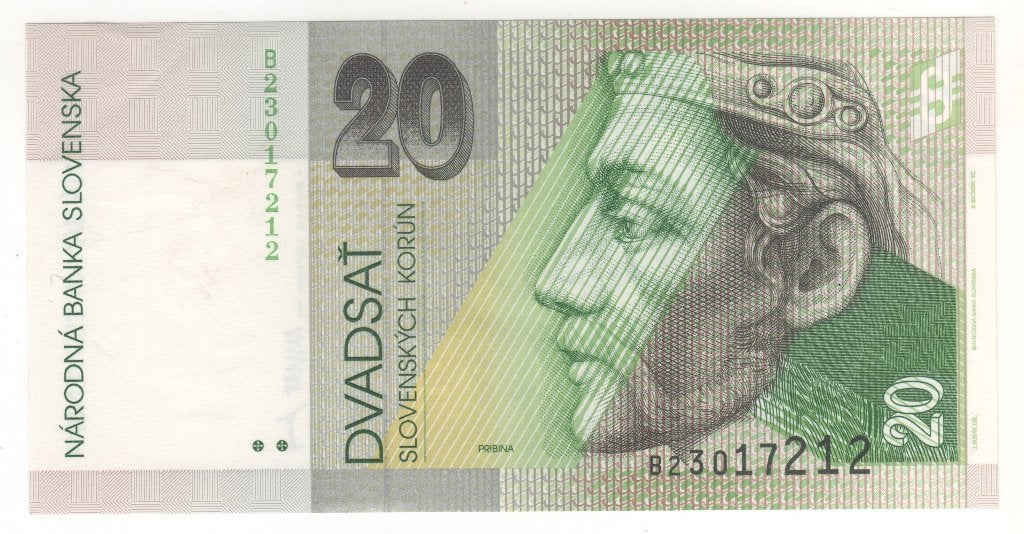Slowakije 20, 50, 100 en 200 korun (BB 37), Ophalen of Verzenden, Overige landen, Setje