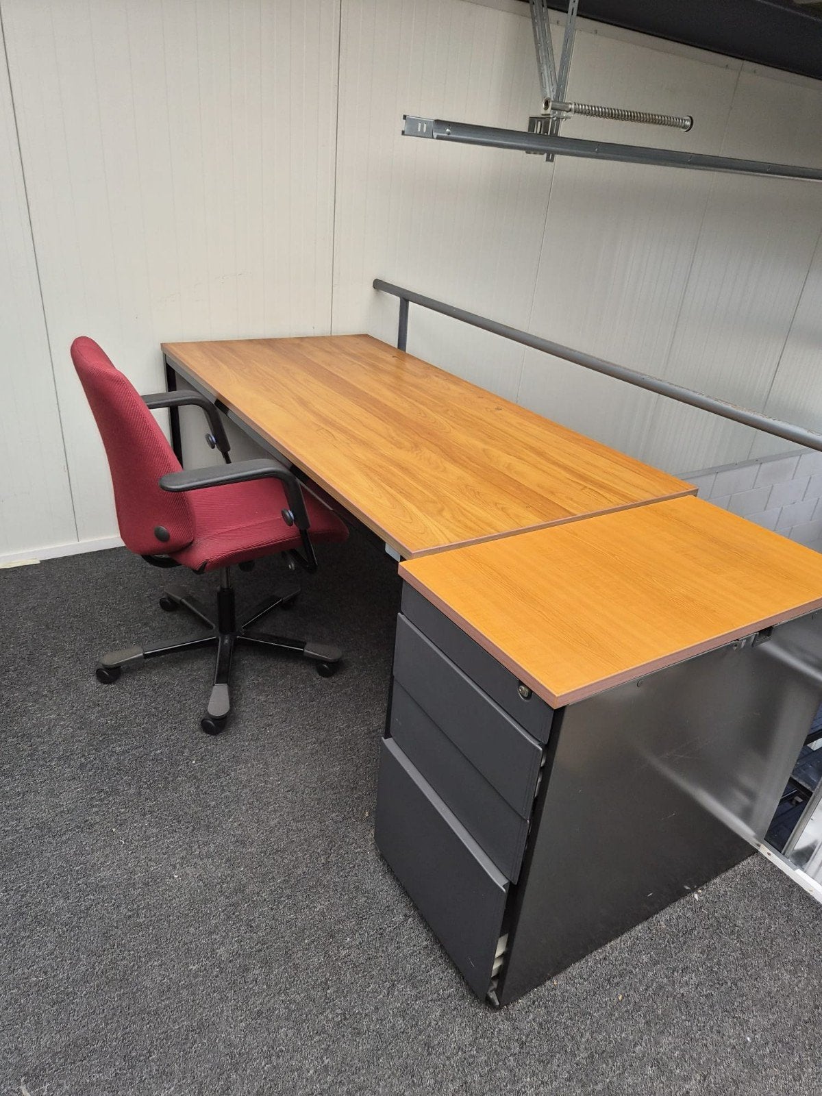 Bureau en Bureaukast, Huis en Inrichting, Bureaus, Ophalen, Gebruikt