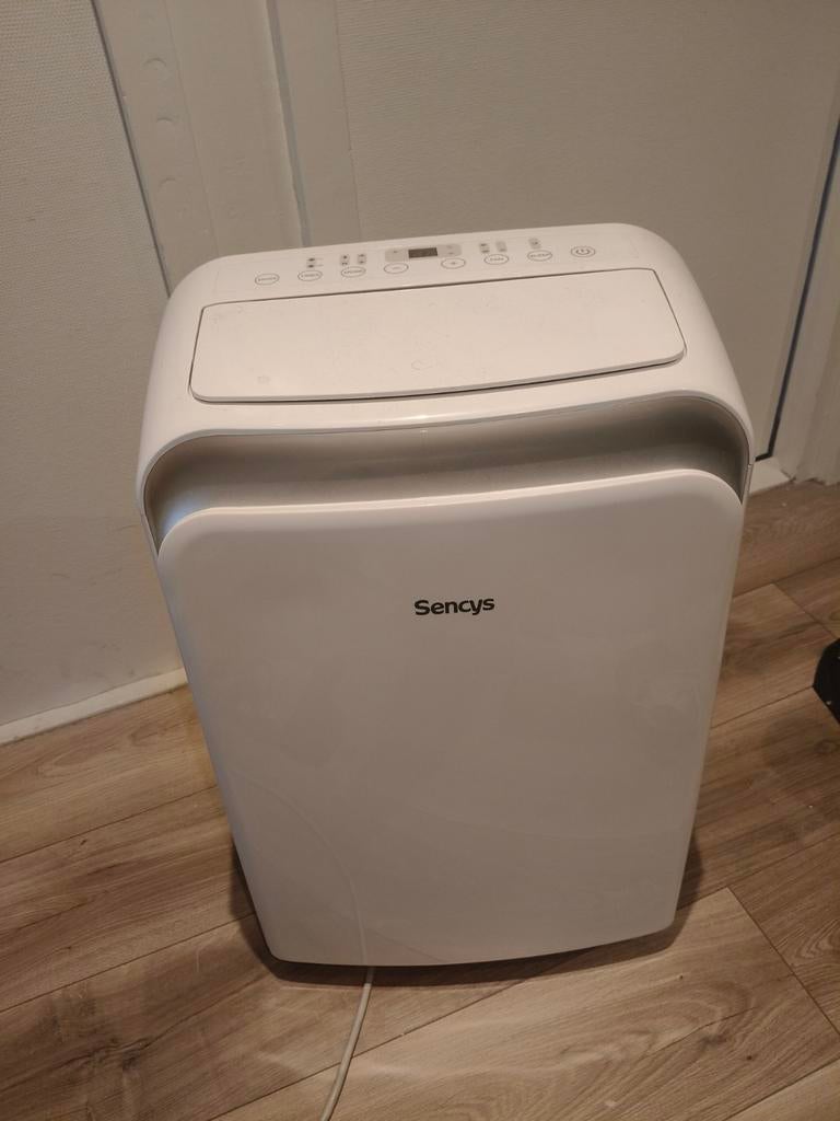 Sencys Mobiele Airco 9000 BTU - Koelen en Ontvochtigen, Witgoed en Apparatuur, Airco's, Gebruikt, Minder dan 60 m³, 3 snelheden of meer