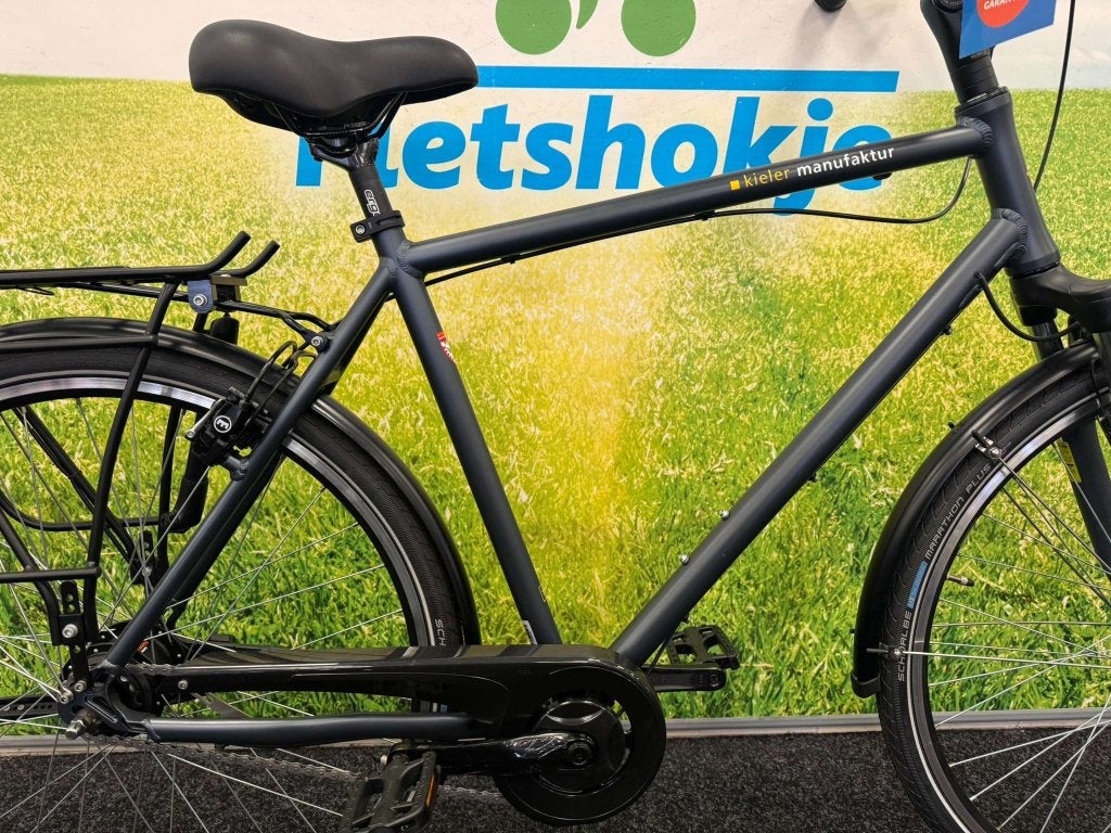 Fietshokje Amersfoort: Kieler Manufaktur herenfiets N8 H55, Fietsen en Brommers, Versnellingen, Niet ingevuld, Nieuw, Ophalen of Verzenden