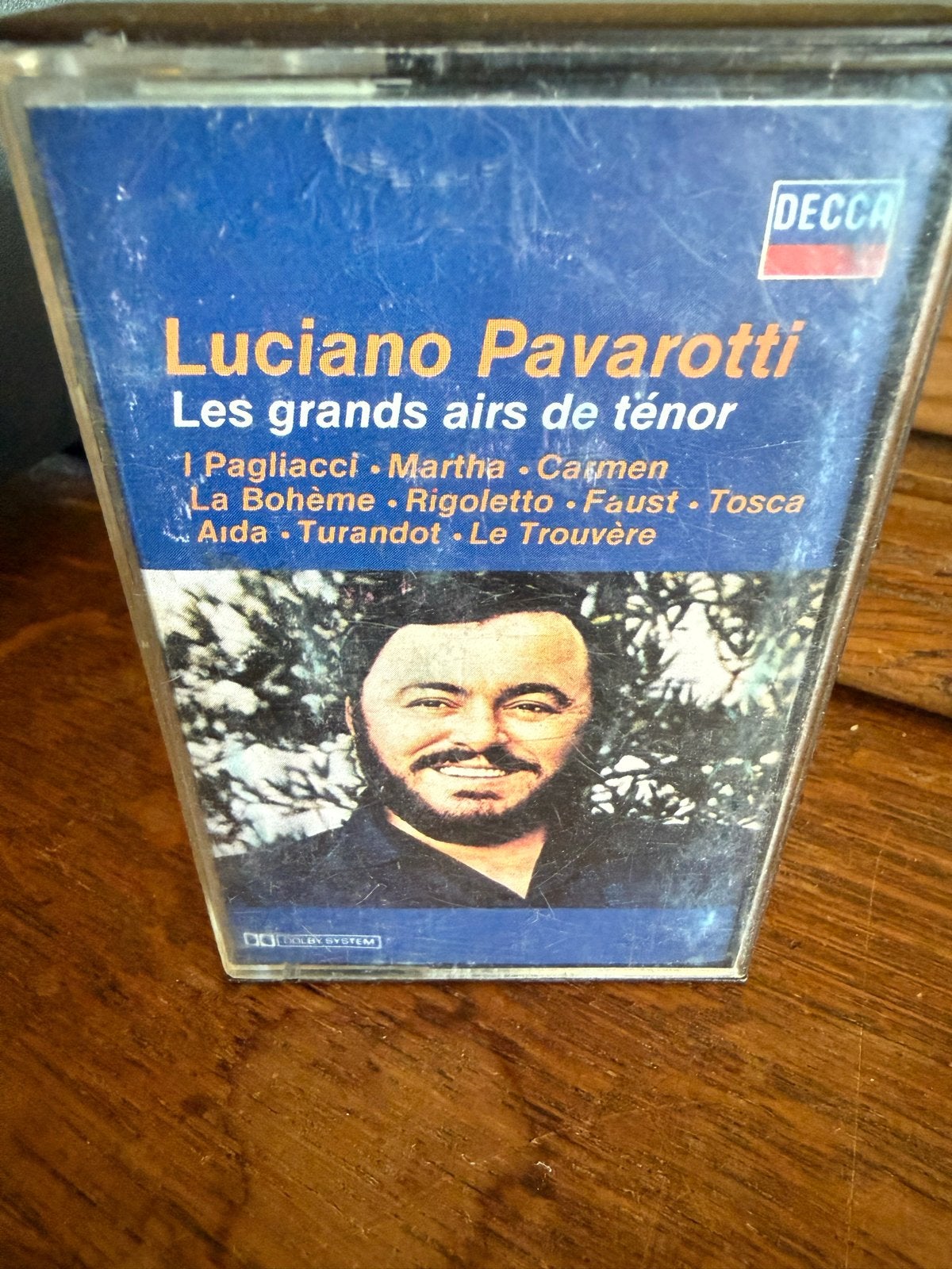 Luciano Pavarotti - Les Grands Airs de Ténor (Cassette), Cd's en Dvd's, Klassiek, 1 bandje, Ophalen of Verzenden, Zo goed als nieuw