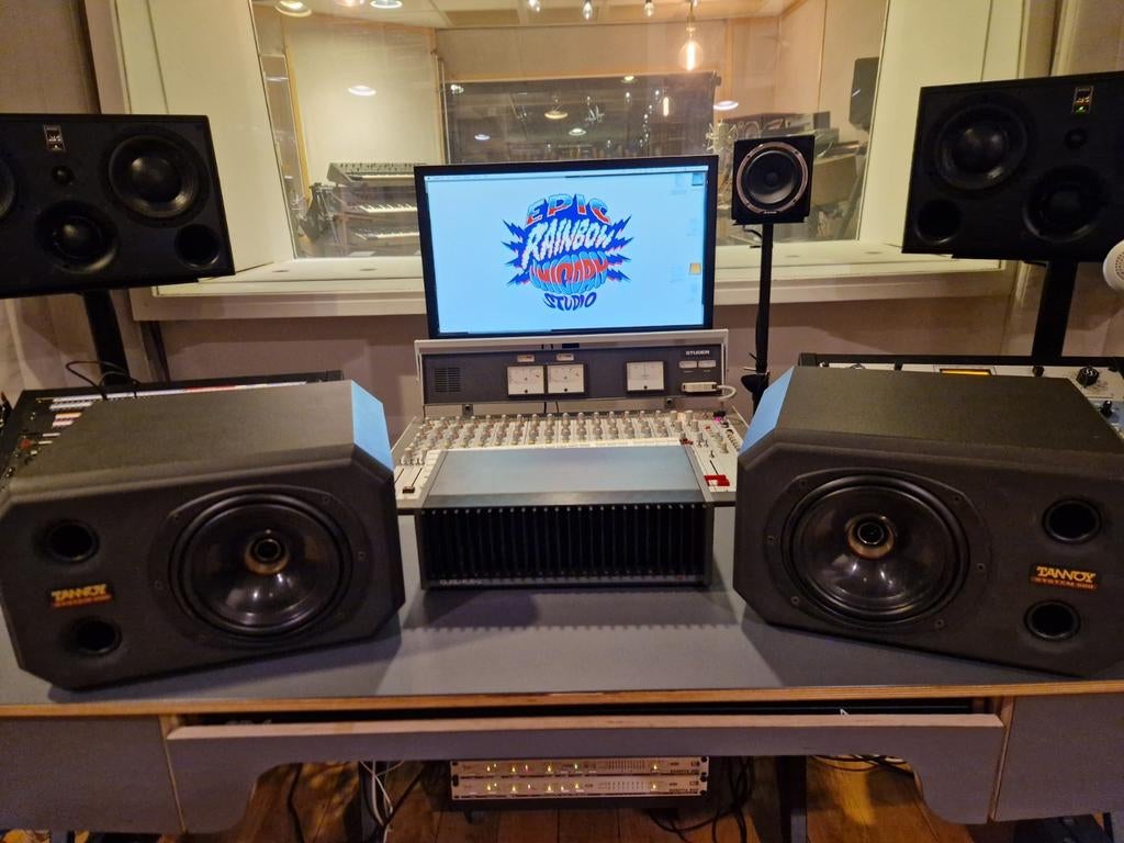 Quad 405-2 & Tannoy System 600 Speakers, Ophalen, 120 watt of meer, Front, Rear of Stereo speakers, Overige merken