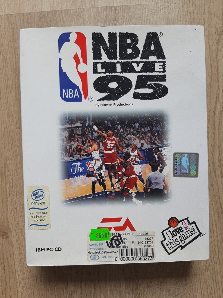 NBA live 95 Big Box PC spel, Spelcomputers en Games, Games | Pc, Gebruikt, Verzenden, 1 speler, Vanaf 3 jaar