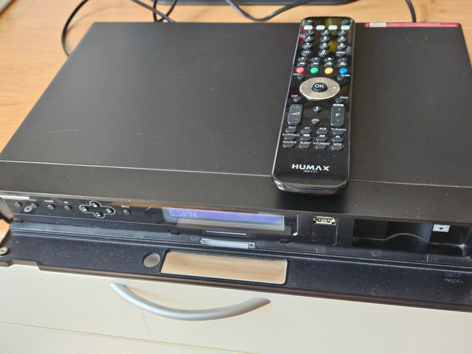 Humax iHDR-5050C HD Harddiskrecorder met afstandsbediening, Ophalen of Verzenden, Gebruikt, Harddiskrecorder