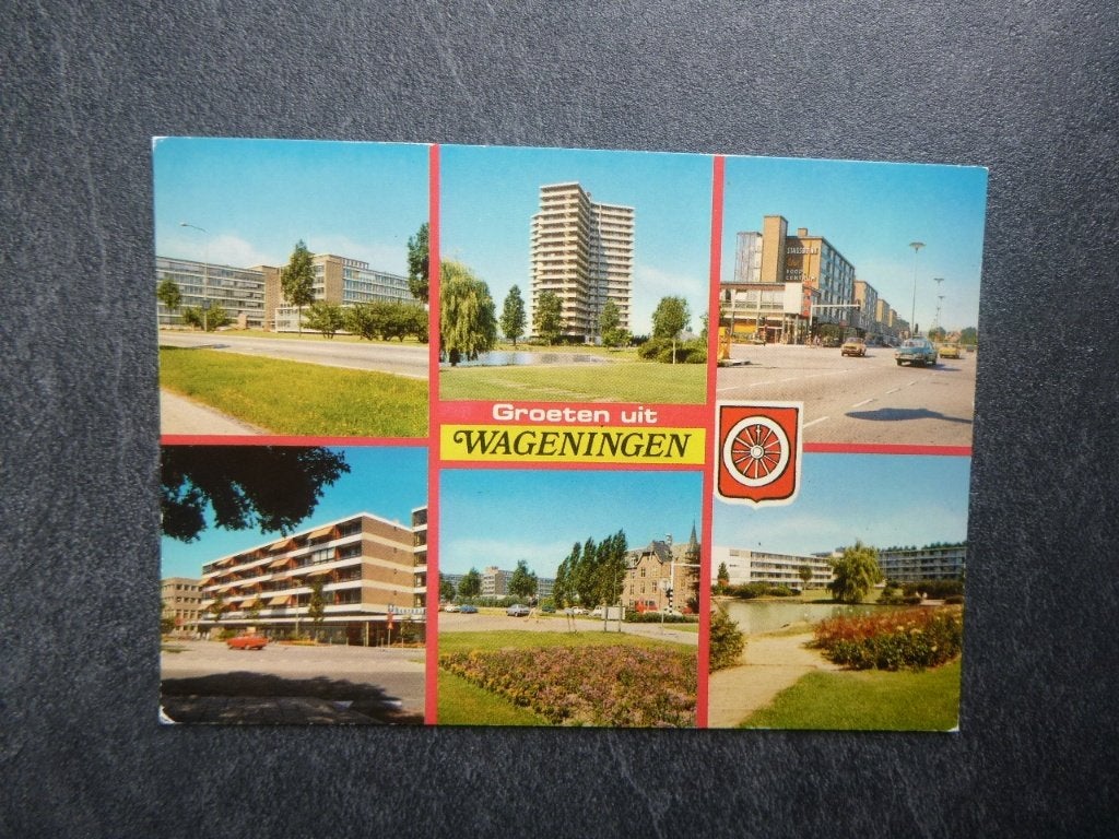 Wageningen, Hema/auto 1979, Verzenden, 1960 tot 1980, Gelopen, Gelderland