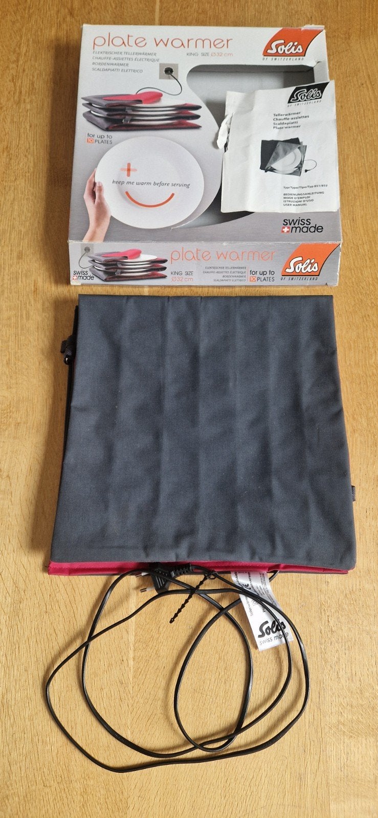 Solis borden verwarmer 32" voor 10 borden, type 852, Ophalen, Zo goed als nieuw