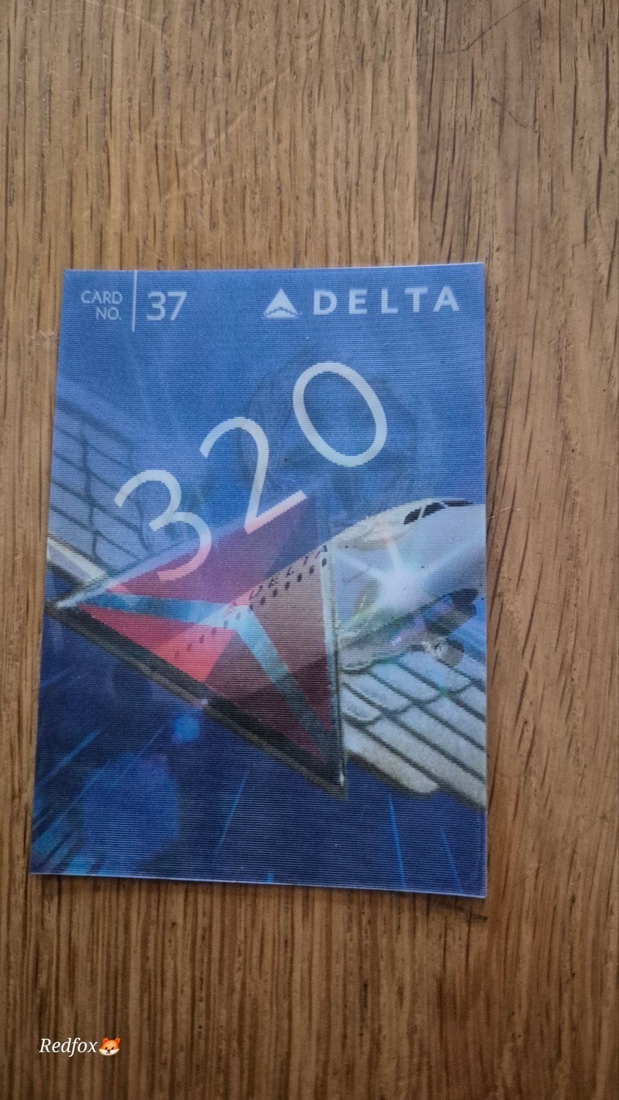 Delta Airlines Airbus A320 verzamelkaart, Ophalen of Verzenden