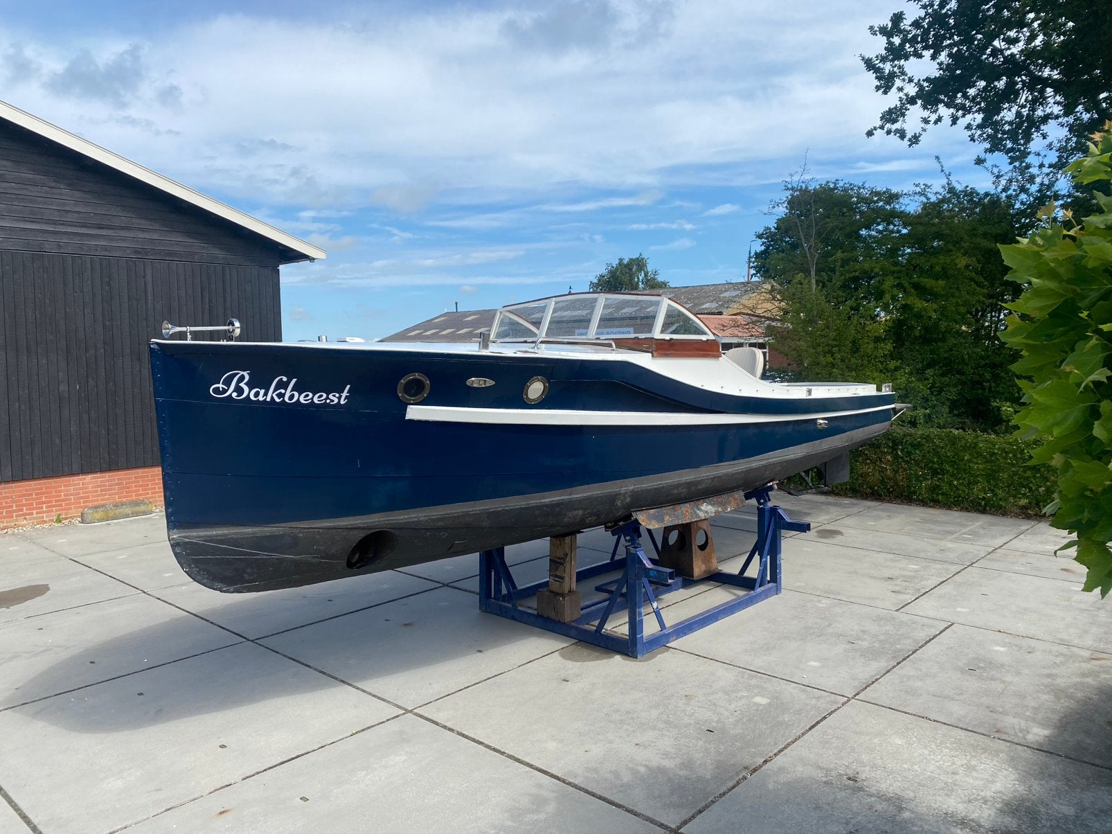 Geklonken Bakdekker Uniek model!, Watersport en Boten, Ophalen, Gebruikt, Afdekzeil
