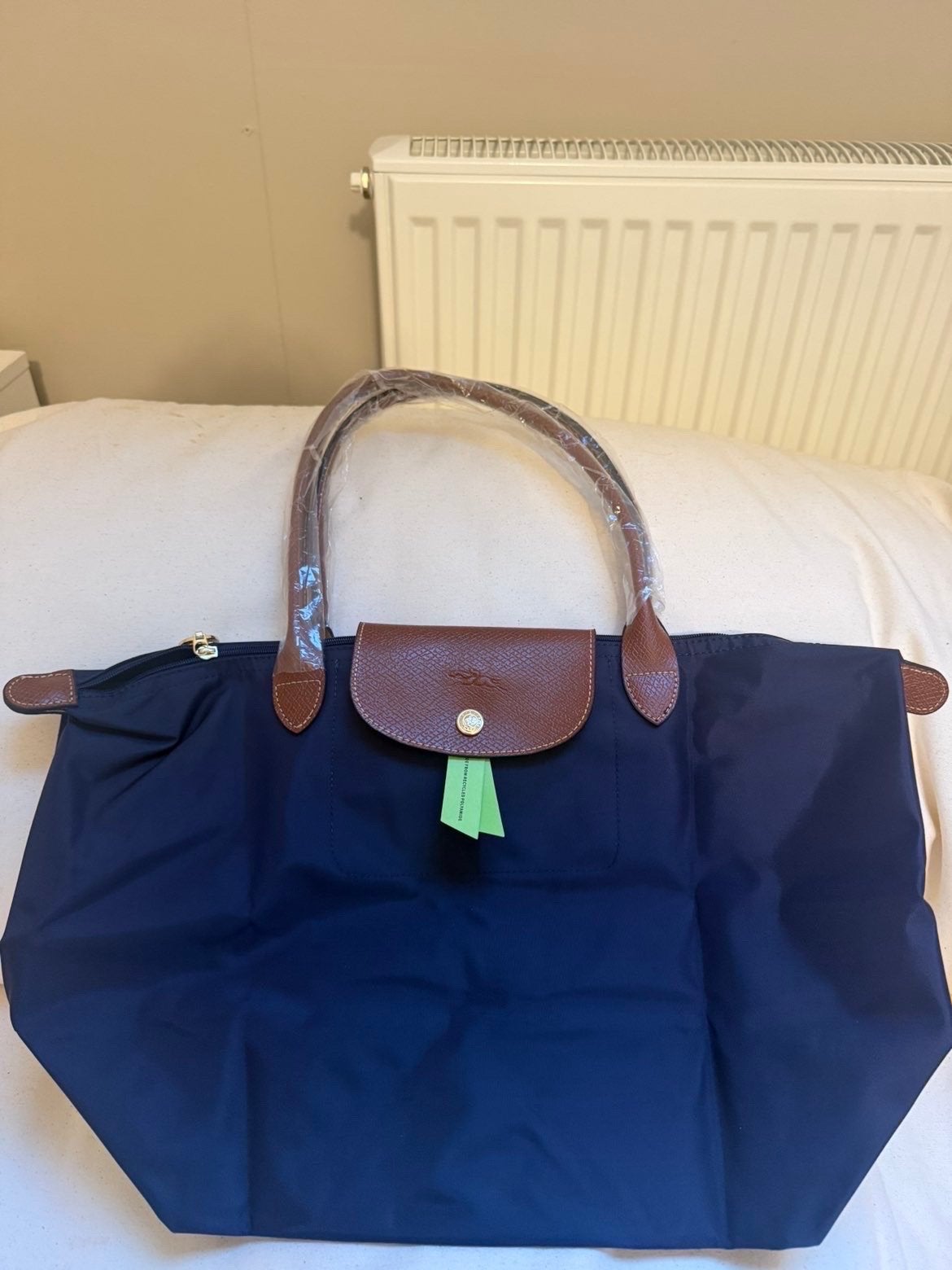 Longchamp Le Pliage Shopper Tas - Nieuw, Ophalen of Verzenden, Nieuw, Blauw, Shopper