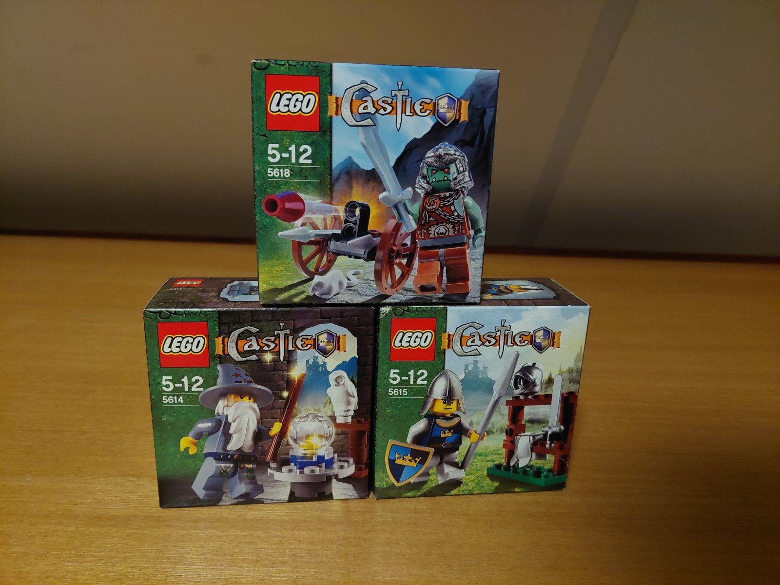 Lego Castle 5614, 5615 en 5618 SEALED, Lego, Nieuw, Ophalen of Verzenden, Castle